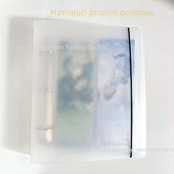 Velika unutarnja stranica kartičnog albuma — PP unutarnje stranice, 10 listova, kompatibilno s tri ili šest rupa