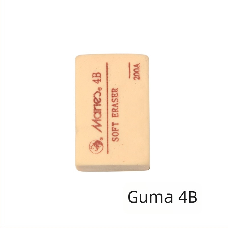 Marley 6242 gumica za crtanje za slikanje i skicu — tvrda, oblikovljiva, 8B i 4B/6B