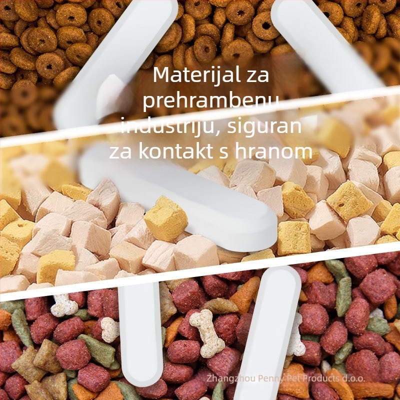 Vakuumska posuda za skladištenje hrane za kućne ljubimce – Pettneed, PP, 4 komada