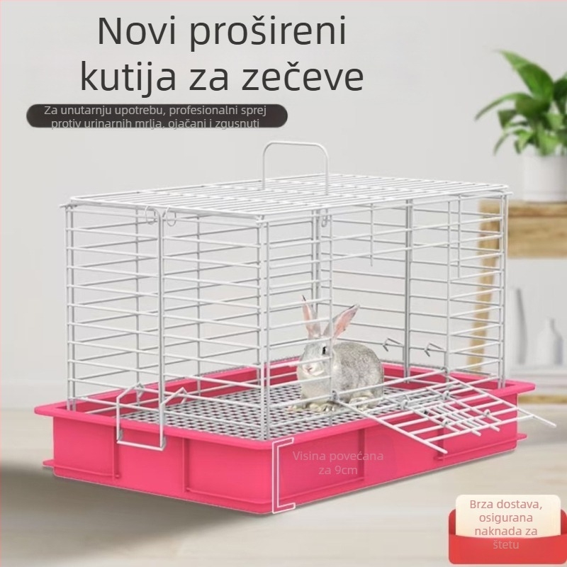 Unutarnji kavez za zeca – željezna žica, gnijezdo za kućne ljubimce, domaće porijeklo