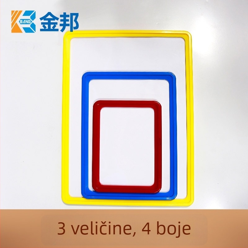 Magnetska kartica etikete za skladišnu policu - Shibang, PP materijal, s magnetskom bazom