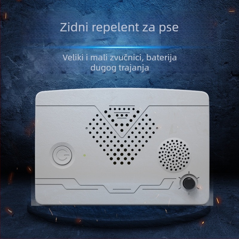 USB odvraćivač psa za automobile, ultrazvučni, plastični, univerzalna kompatibilnost