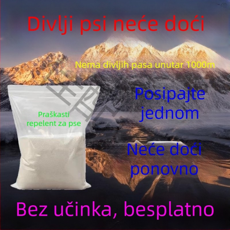 Sprej protiv pasa – dugotrajan vanjski odbojni sprej protiv lave i ugriza, otjera pse (Za pse; Izvoz isključivo; Glavna tržišta: SEA, NEA)