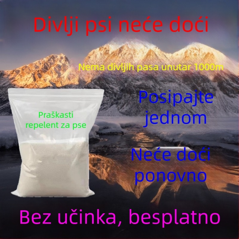 Sprej protiv pasa – dugotrajan vanjski odbojni sprej protiv lave i ugriza, otjera pse (Za pse; Izvoz isključivo; Glavna tržišta: SEA, NEA)