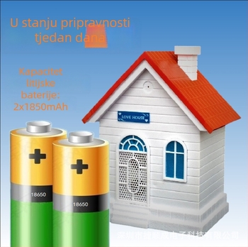 Uređaj za obuku pasa i zaustavljanje laveža — ultrazvučno glasovno upravljanje, litijska baterija, AC/DC napajanje, plastika + PCB, Tiger Boy