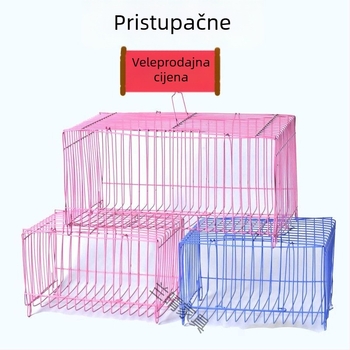Metalni kavez za kućne ljubimce malih životinja: zeke, ptice, golubovi i papige; transporter kavez; veliki i mali gnijezdni kavez; izolacijski kavez; kavez za veverice.