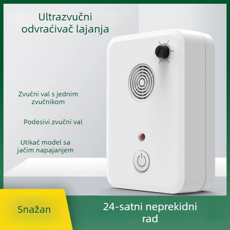 Ultrazvučni repelent za lajanje pasa, za trgovine i vile, privatna marka (Materijal: Plastika; Namijenjeno: Psi; Nije uvezeno; Privatna marka: Da)