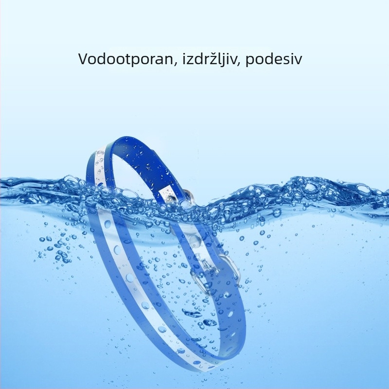 Ovratnik za kontrolu laja sa funkcijom obuke, TPU ovratnik za pse