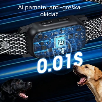 RPet elektronički ogrlica za trening psa protiv lajanja – ABS materijal