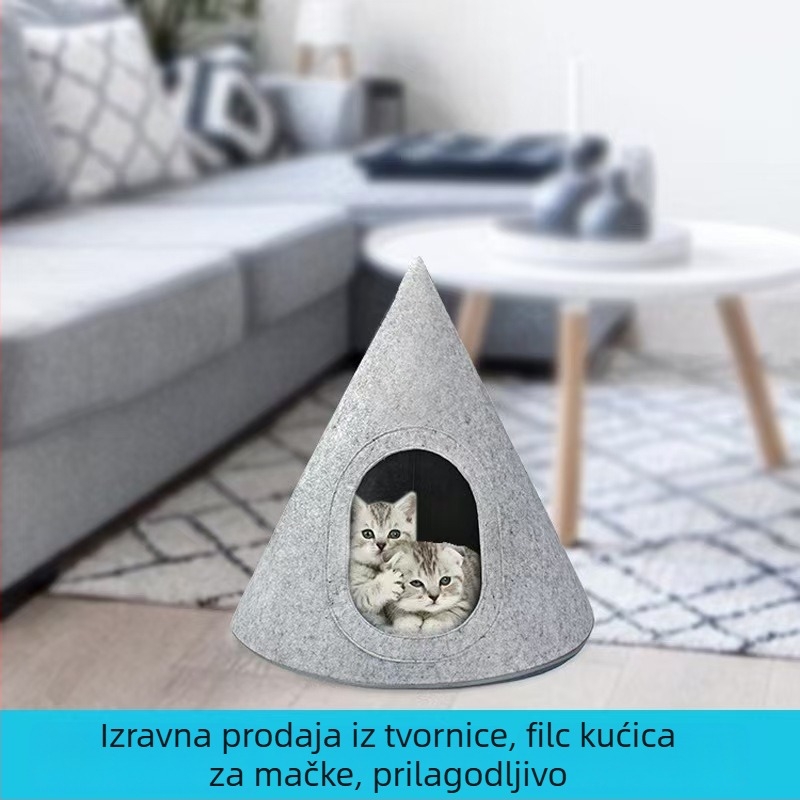 Xiangcheng Filcno gnijezdo za mačke – Nije uvezeno, za mačke, kategorija: gnijezdo/kavez
