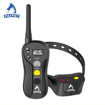 Patpet 600m daljinski uređaj za trening pasa s LCD prikazom (ABS, vibracija i zvuk)