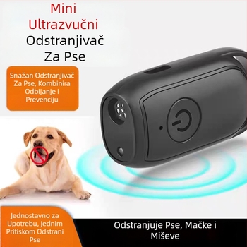 Ultrazvučni odvrtač psa – snažan, dugotrajan domet za obuku i sprječavanje laveža, ABS