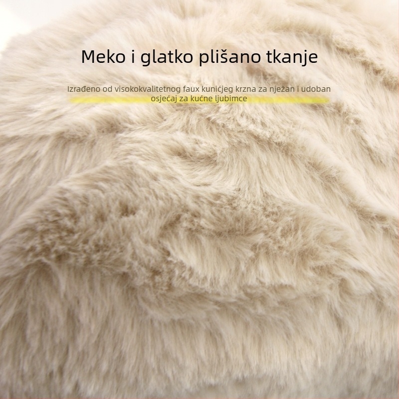 Hamster gnijezdo od pamuka, unutarnja kućica za male ljubimce, toplo sklonište za spavanje zimi