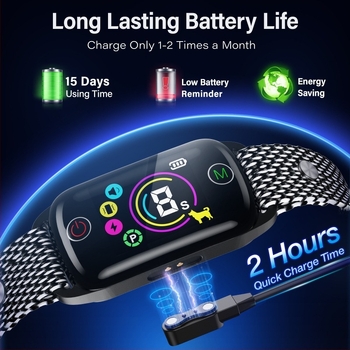 OEN antibark ogrlica za pse, ABS materijal, izvlačiva, pogodna za sve sezone, uređaj za obuku pasa