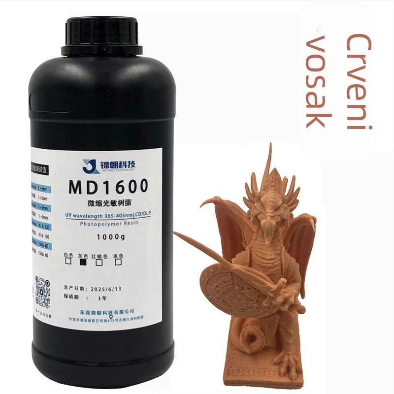 3D printana anime figura od fotosenzitivne smole — točnost ispisa 0,05 mm, materijal: fotosenzitivna smola, pogodno za modele i figurice