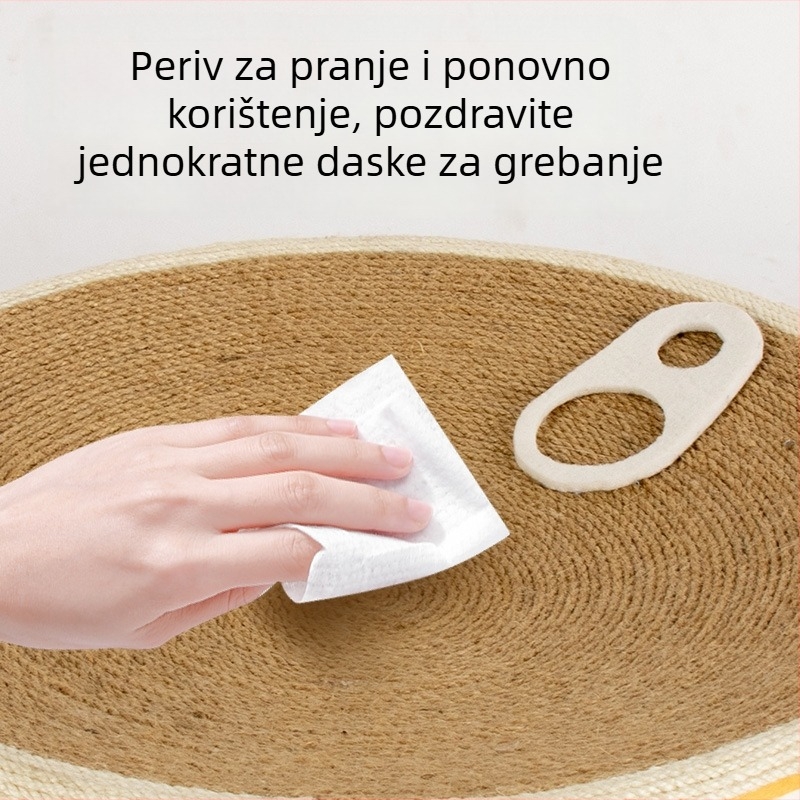 Le Youpai sisal mačje gnijezdo s integriranom pločom za grebanje – karikatura stila mačja igračka, 8 komada u vanjskoj kutiji