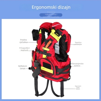 Spasiteljska jakna za vodene struje, s velikom plutačnošću — Guihang JHJSY-SYJL; mogućnost prilagodbe; uvoz: Ne; privatne marke: Da
