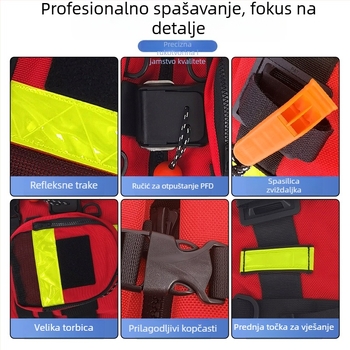 Spasiteljska jakna za vodene struje, s velikom plutačnošću — Guihang JHJSY-SYJL; mogućnost prilagodbe; uvoz: Ne; privatne marke: Da