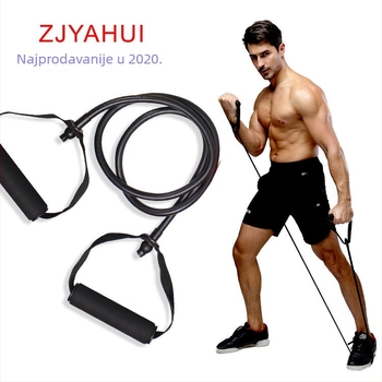 ZJYAHUI Uređaj za napetost s TPE materijalom, tip užetnog napinjača, za cijelo tijelo; pogodan za trčanje i fitness trening