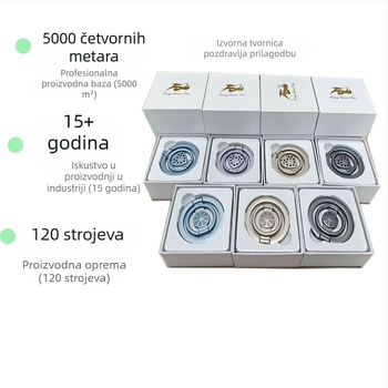 MagSafe držač telefona s prstenastim nosačem — univerzalni model, 360° rotacija, skl опivi, metalni materijal, cinkova legura, protiv podrhtavanja, sprej za miris