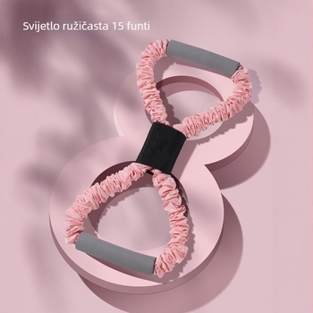 Sprava za istezanje leđa s elastičnom užetom – Materijal TPE/Latex, kućni fitness