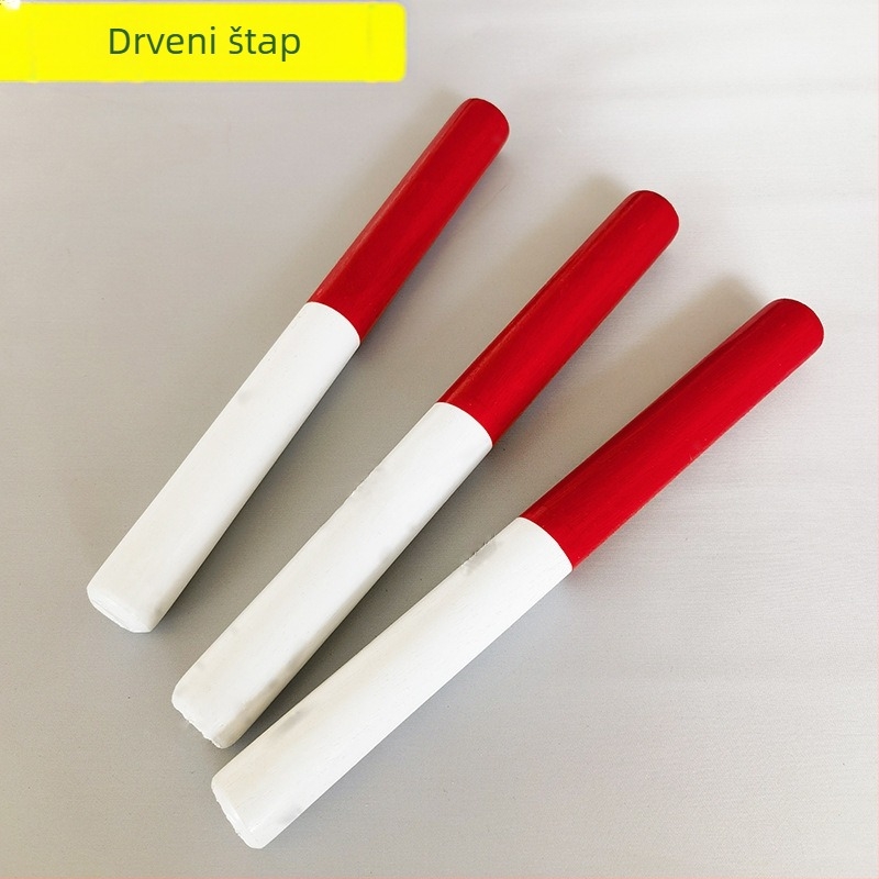 Drveni štafetni štap JLB-0011, prilagodljiv za atletiku