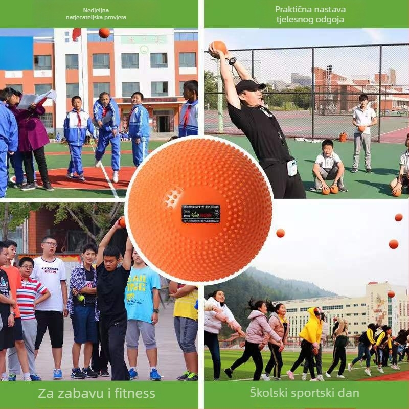 Kugla za bacanje – fini pijesak materijal; Model XY0227; Podrijetlo Zhejiang; Prilagodljiva obrada; Atletika