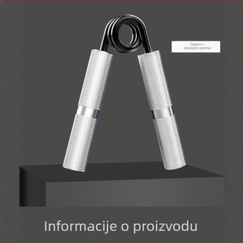 Trener snage hvatanja – čelik, podesivo 50–150 lbs, za ruku, prste i podlakticu, rehabilitacija i trening