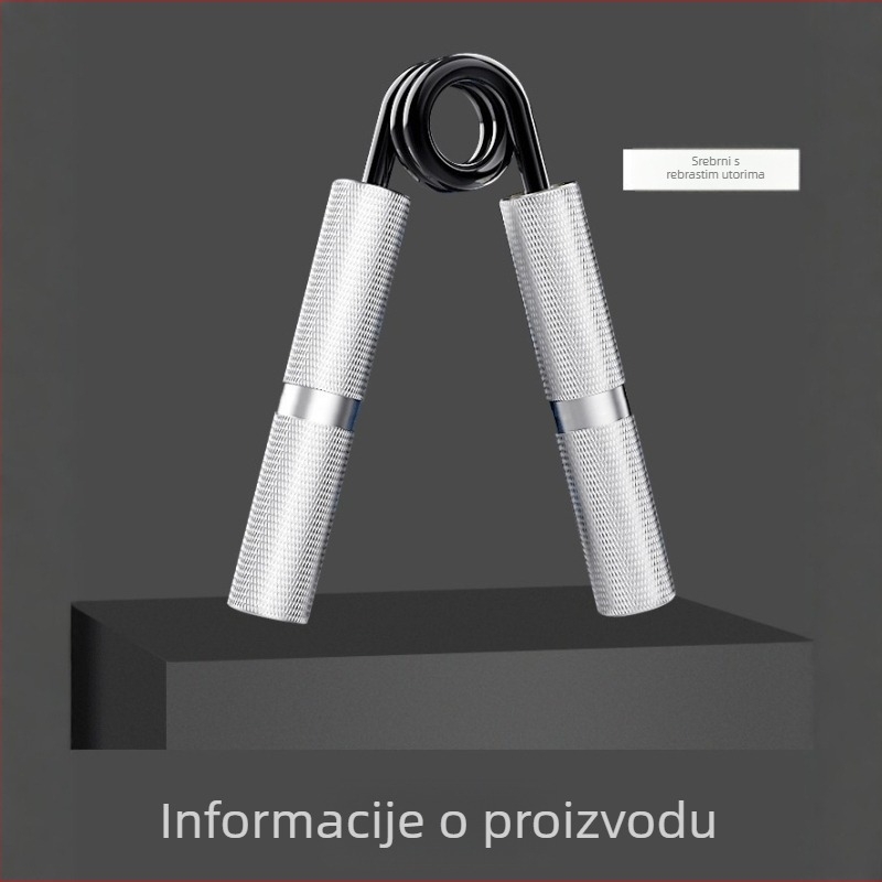 Trener snage hvatanja – čelik, podesivo 50–150 lbs, za ruku, prste i podlakticu, rehabilitacija i trening