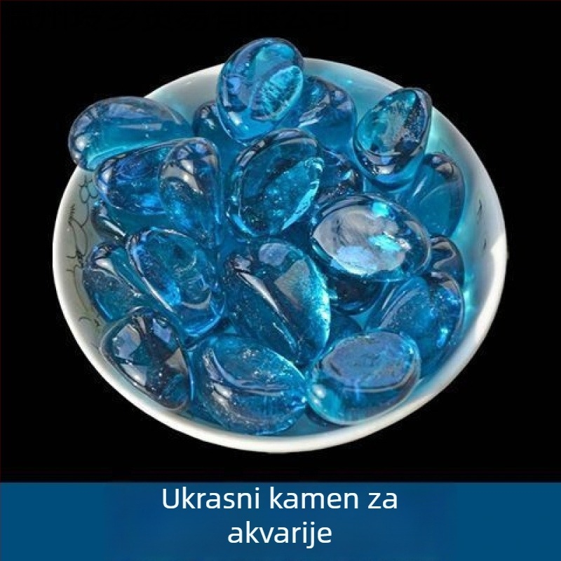 Kamen u obliku kešu za akvarijske krajolike i dekoraciju pijeska s površinom za sadnju