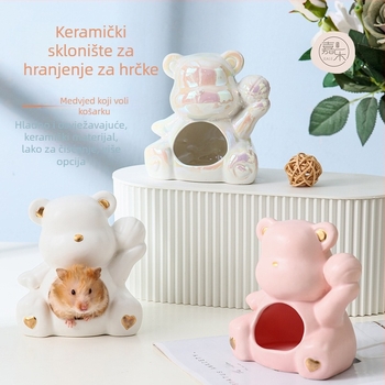 Keramičko gnijezdo za hamstera | pogodno za sve sezone | težina 600 g