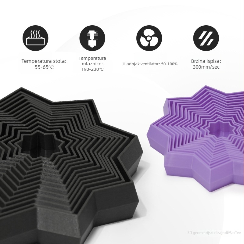 R3D PLA filament mat – Bez ladice, Uklonjiva početna verzija, Ø 1,75 mm, 1,05 kg