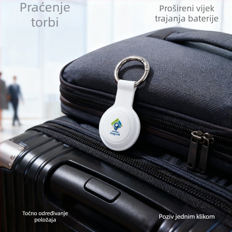 XingLink mini GPS tracker za kućne ljubimce, starije osobe i vrijedne predmete - GPS praćenje, točnost 5 m, baterija 210 mAh, USB 3.0 sučelje, Android iOS aplikacija