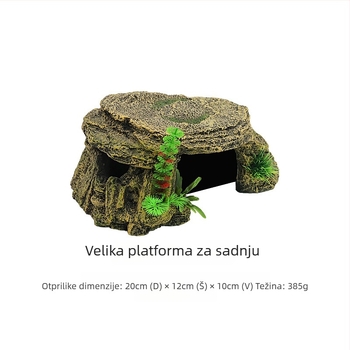 Dekorativna figura od smole - stil suhog krajolika; materijal: smola; funkcija: poboljšanje ekološke okoline; svrha: ukrasi