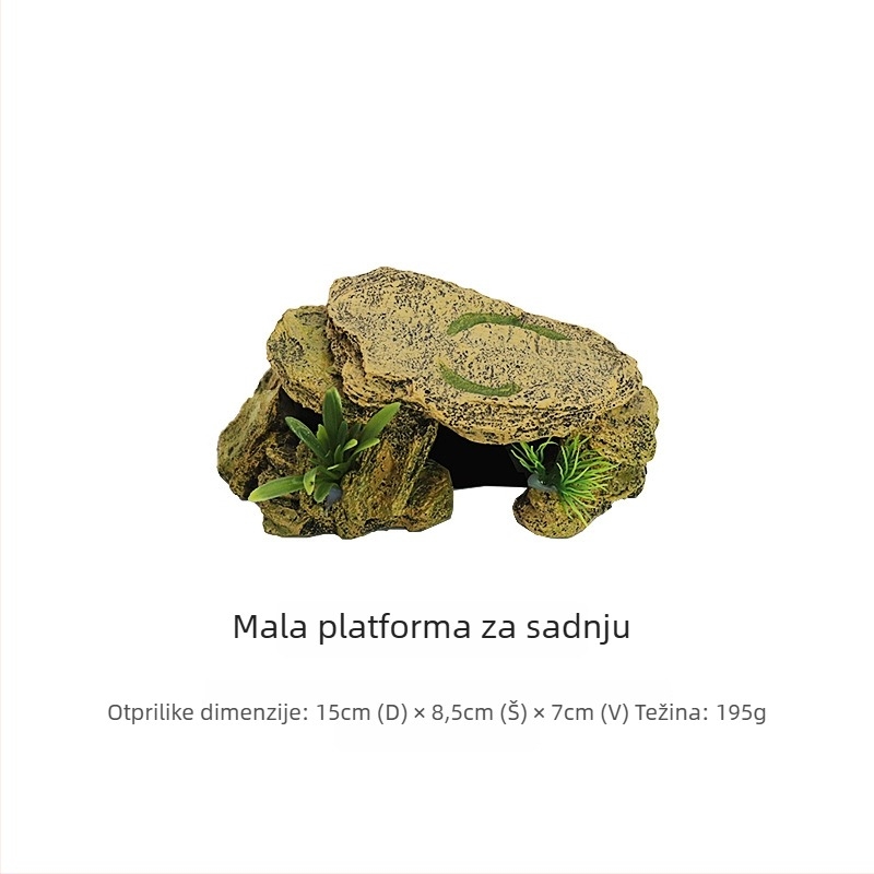 Dekorativna figura od smole - stil suhog krajolika; materijal: smola; funkcija: poboljšanje ekološke okoline; svrha: ukrasi