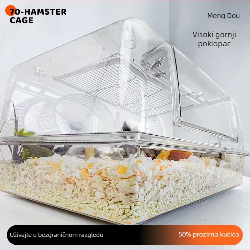Kavez za hamstera, PET materijal, brend Little Cute Pocket, za sve sezone, težina pakiranja 6,8 kg