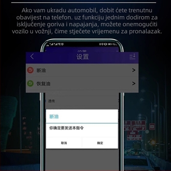 4G Beidou GPS lokator za vozila (automobili i motocikli) | GPS lokator s alarmom protiv krađe, preciznost 5–10 m, 9–90V, model J24A