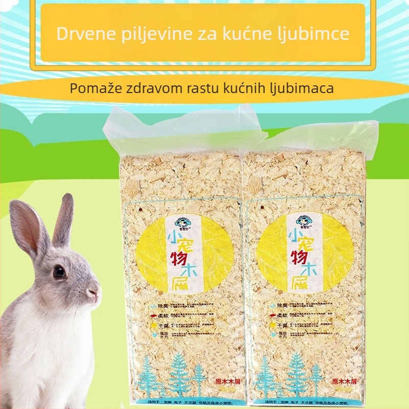 Piljevina od bora za podlogu malih ljubimaca - 500 g, Han Han Pet