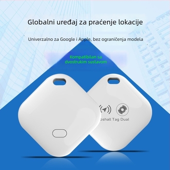 Lokalizator za sprječavanje gubitka za starije osobe, kućne ljubimce i djecu – dvostruki sustav f02-b, GPS pozicioniranje, domet 20 m, kompatibilan s Androidom i iOS-om, težina 7,4 g
