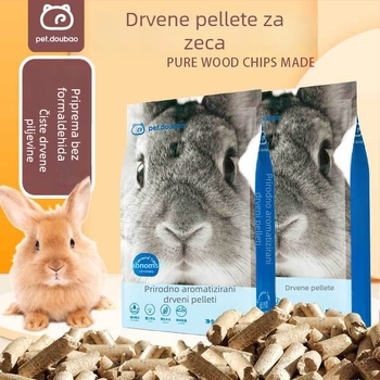 Posteljina od drvenih čipova (breza i bor), 2.5 kg, upija mokraću i smanjuje miris
