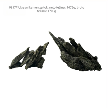 Dekorativni kamen za akvarij – smoleni kamen Zmaj, 36×26×8 cm, 17 kg