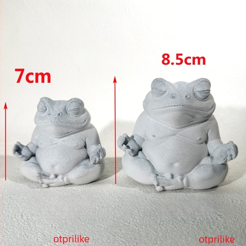 Dekor za akvarij, skulptura od smole za aquascaping, motiv kamene vrt, figura čajnog ljubimca žaba