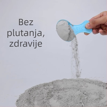 Kupaći pijesak za činčilu s vulkanskim pepelom – dubinsko čišćenje, degreiranje, Yee