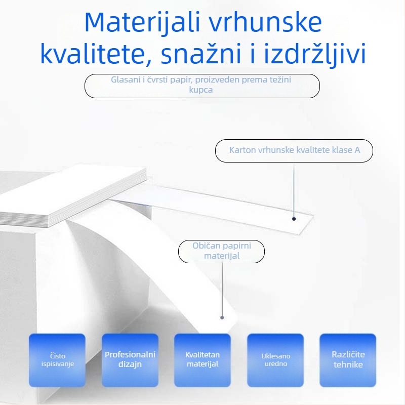 Novogodišnja kutija za poklon od kartona, prilagodljiva; 230 GSM papir; tisak offset, sitotisak, reljef, UV tisak, zlatno/srebro pečat; moguć tisak logotipa; unutarnji i vanjski dimenzije prilagodljive