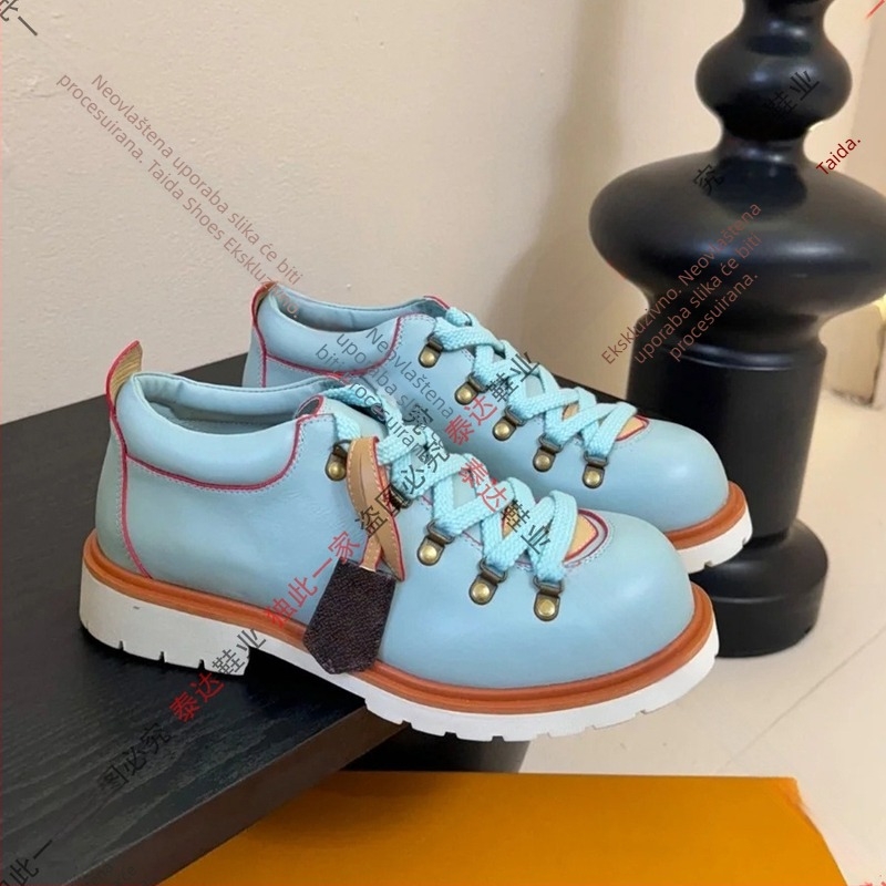 Unisex kožne cipele od teleće kože, japanskog stila, s vezicama, Goodyear potplatom