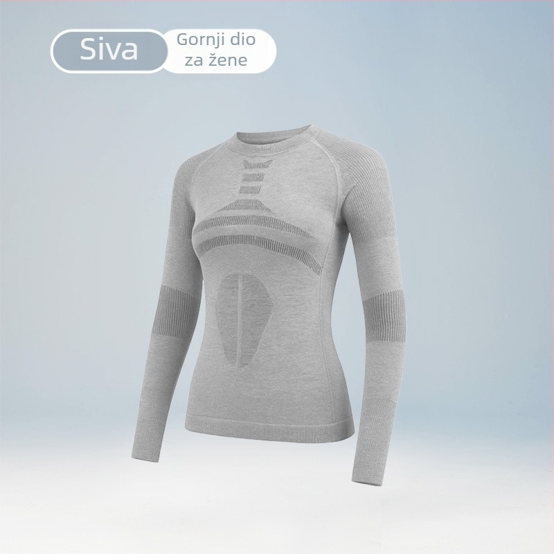 Set osnovnog sloja od merino vune, brzo suši, unisex, odvlačenje vlage, kompresija