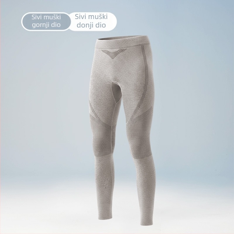 Set osnovnog sloja od merino vune, brzo suši, unisex, odvlačenje vlage, kompresija