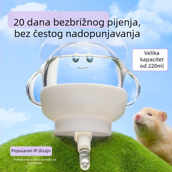 Kano magnetska posuda za vodu za kućne ljubimce s vakuumskim pričvršćivanjem – plastična