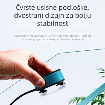 USB napajana pumpa za akvarij, DC5V niskog napona, oksigenacija, prijenosna, 100 g