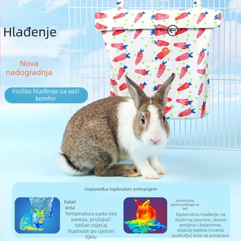 Hladna ledena špilja za manje kućne ljubimce — plastika, kapacitet 800 ml, marka Weibi, artikal T123002